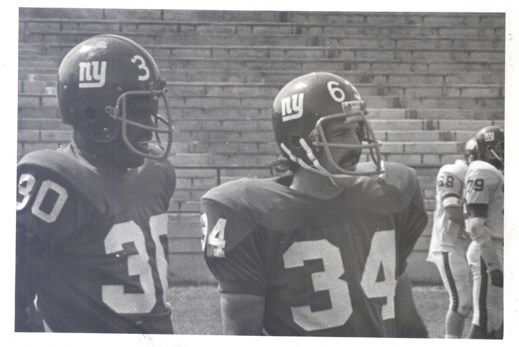 Group portrait / Rizzo; Johnson, Ron / Football | Lehigh Preserve