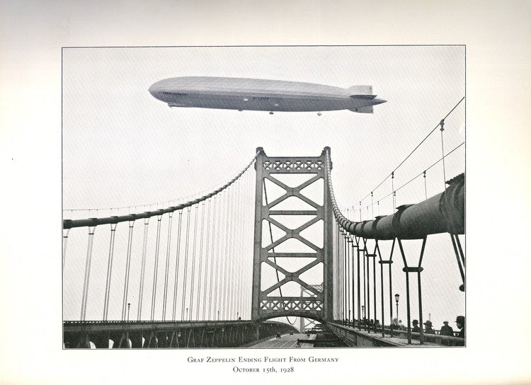 Delaware River Bridge Construction Photographs (Digital)