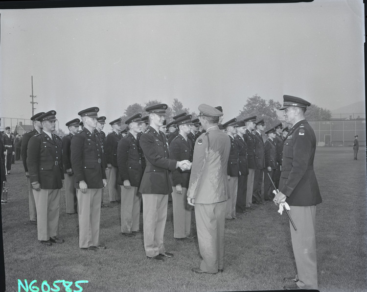 Crowd / Taylor Stadium / ROTC / 1956 | Lehigh Preserve