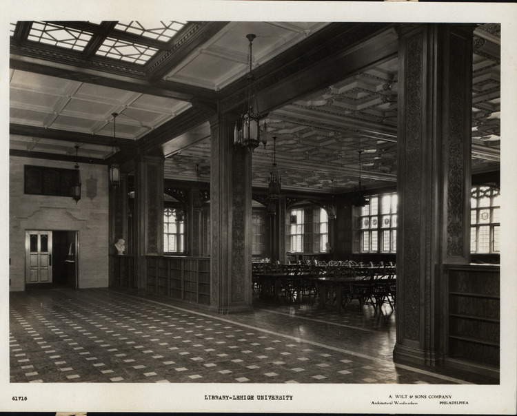 Linderman Library / Library Reading Room | Lehigh Preserve