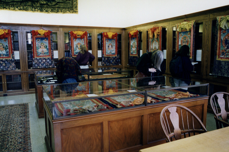 Building / Linderman Library; Bayer Galleria / Tibetan Art Exhibit ...