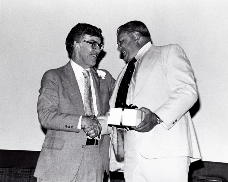 Coach John C. Whitehead and Sam Croll | Lehigh Preserve