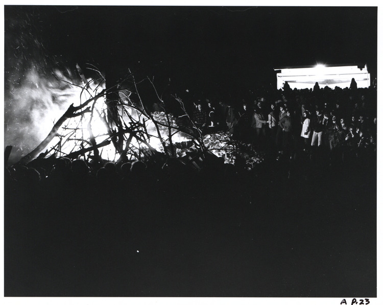 Crowd / Pep Rally; Bonfire | Lehigh Preserve