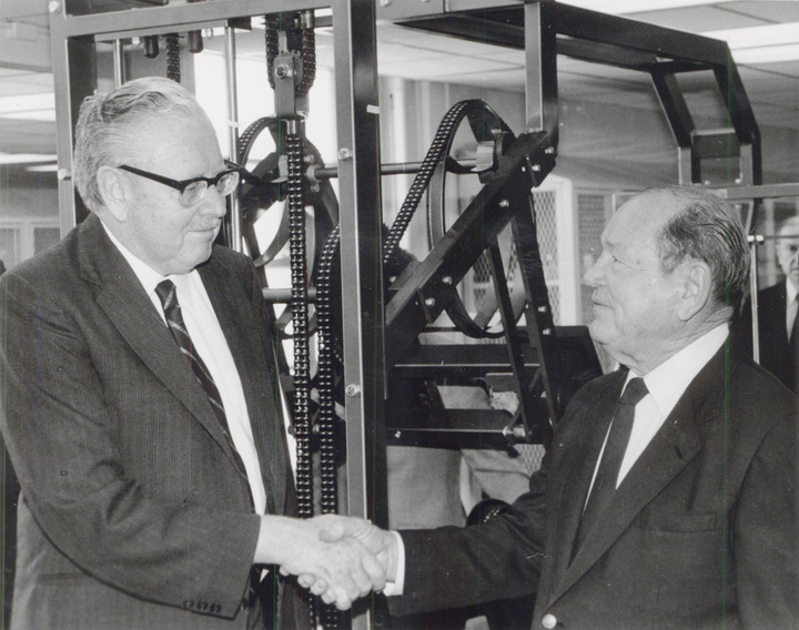 President Lewis and Robert (Dick) Lewis | Lehigh Preserve