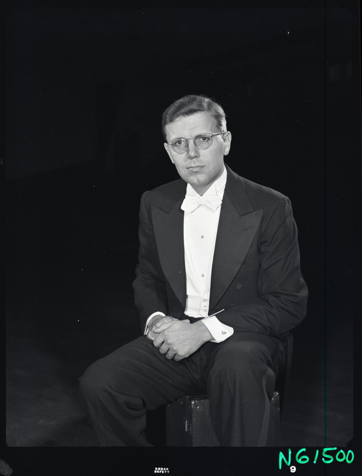 Portrait / Schempf, William H. / Faculty (?) Music | Lehigh Preserve