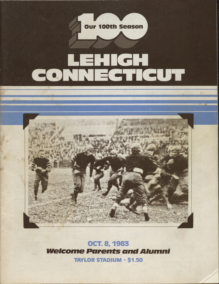 1983-lehigh-university-football-official-program-university-of