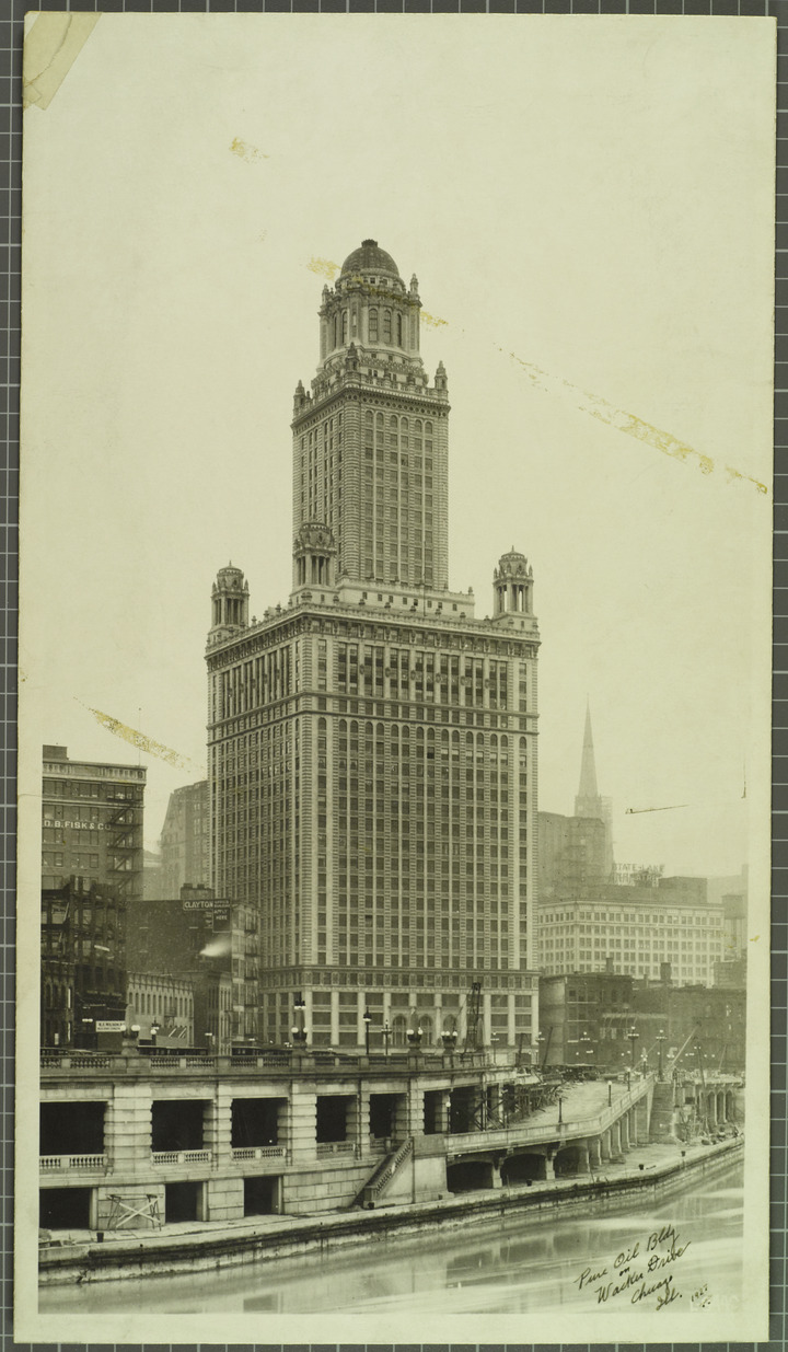 Building / Pure Oil Building, Chicago, Ill. / Civil Engineering ...