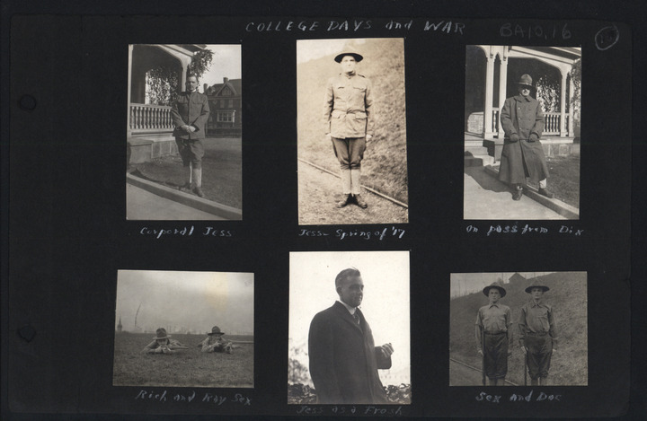 Group portrait / ROTC; World War I | Lehigh Preserve