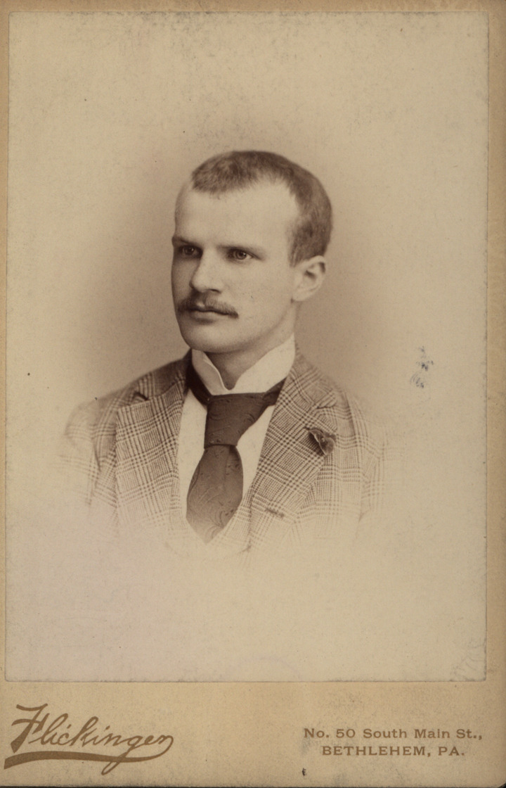 Portrait / Hearne, D.G. / Theta Delta Chi / 1890 | Lehigh Preserve