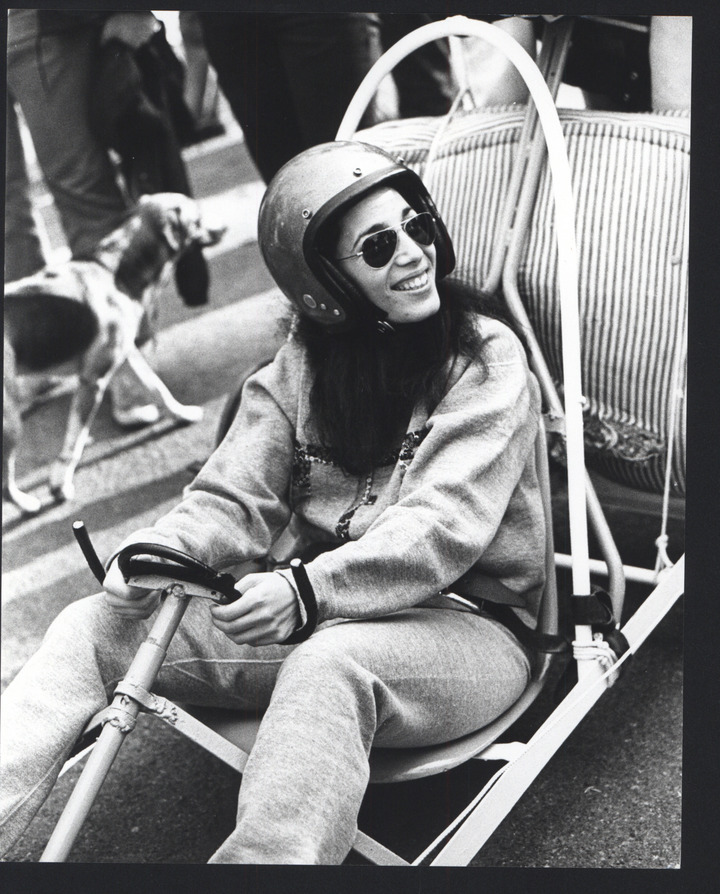 Bed Race, female driving | Lehigh Preserve
