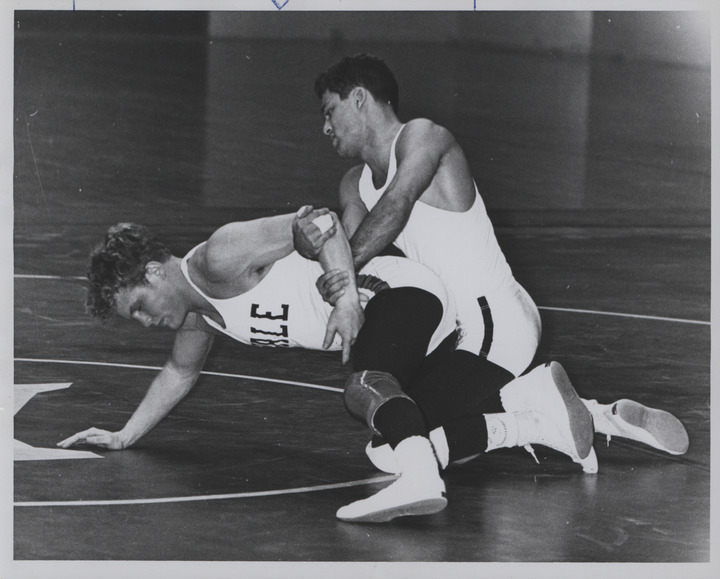 Group portrait / Peritore, Joseph F. (Joe) / Wrestling; Yale / 1967 ...